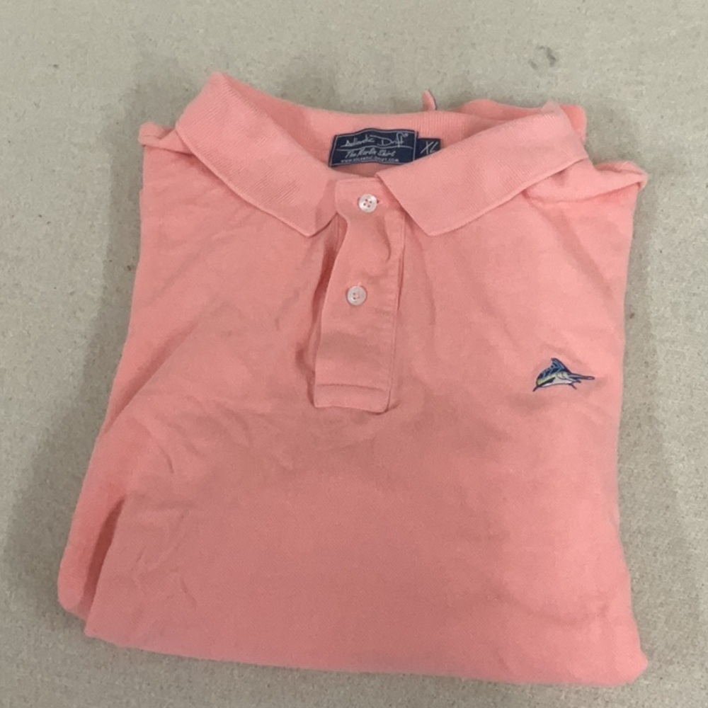 EUC Mens short sleeve Atlantic Drift polo shirt